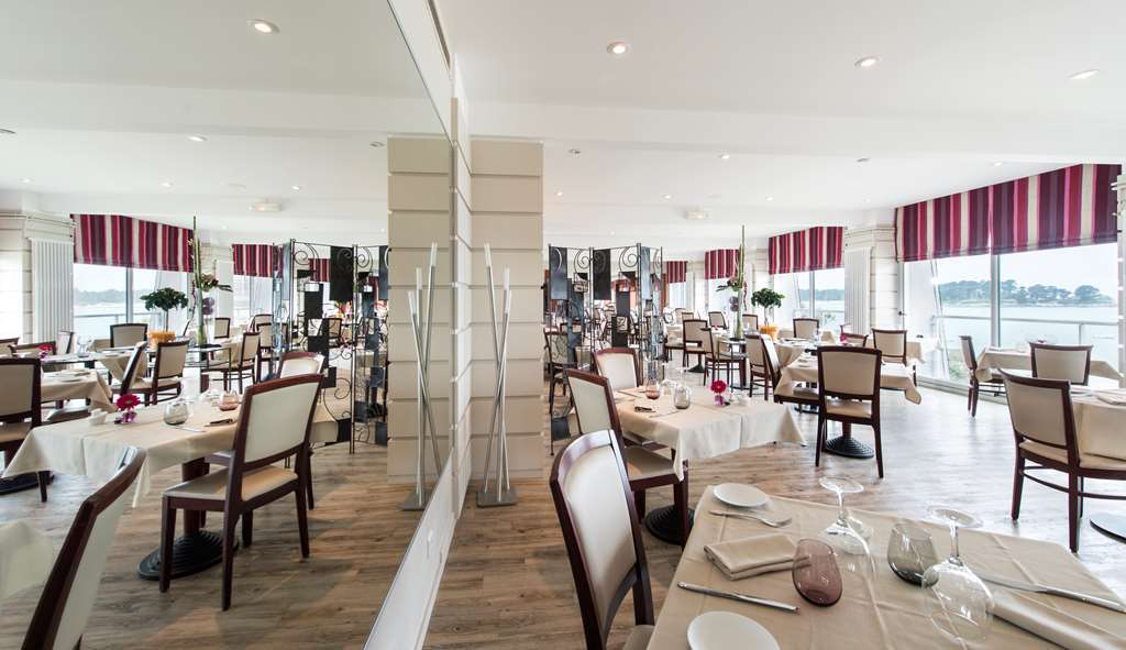 Hotel Valdys Thalasso & Spa - Beau Rivage Roscoff Étterem fotó